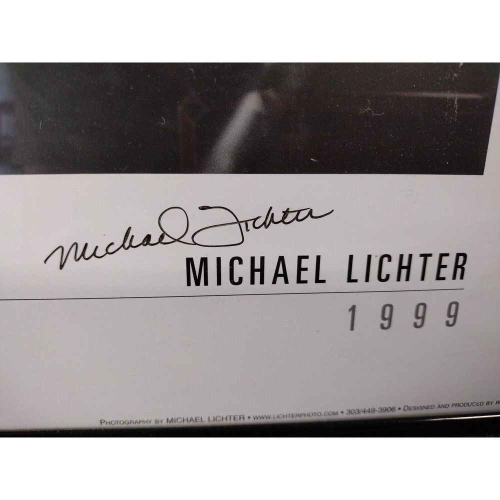 Michael Lichter 1999 "Harley Back Piece"  Poster Print Harley Davidson SIGNED - Picture 6 of 13